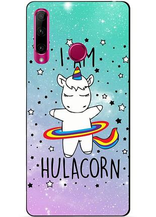 Силіконовий чохол для huawei honor 10i з малюнком єдиноріг