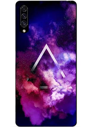 Силіконовий чохол бампер для samsung a30s 2019 galaxy a307f з малюнком космос