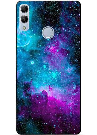 Чохол силіконовий для huawei honor 10 lite з малюнком галактика