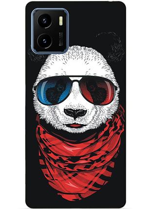 Силіконовий бампер чохол для vivo y15s з малюнком панда