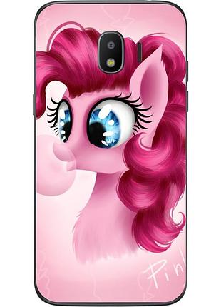 Силіконовий бампер для samsung j4 galaxy j400 з малюнком пінкі пай