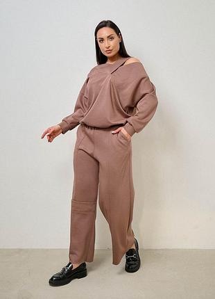 Костюм женский трикотажный кофта и штаны 44-54 гг
