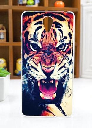 Чехол силиконовый бампер для xiaomi redmi note 2 с рисунком кассета 7