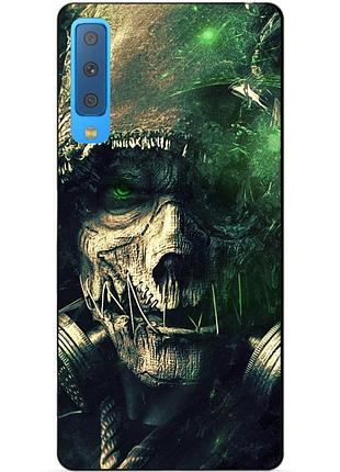 Бампер силіконовий для samsung a7 2018 galaxy a750 з малюнком сталкер