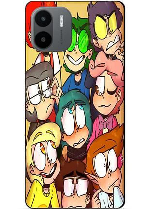 Силиконовый бампер чехол для xiaomi redmi a1/a2 с рисунком 13 карт