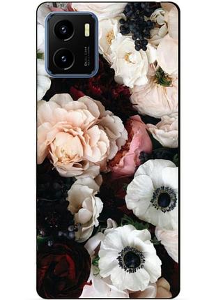 Силіконовий бампер чохол для vivo y15s з малюнком макі
