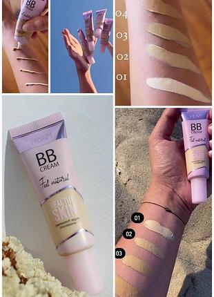 💛 bb крем hean feel natural теплий нейтральний підтон тональний світлий темний для засмаглих бб з теплим нейтральним підтоном