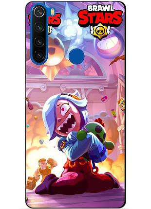 Силиконовый чехол бампер для xiaomi redmi note 8t парк старр колетт