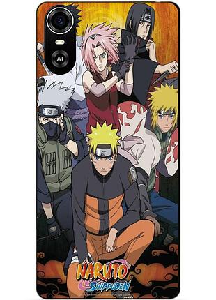 Силіконовий бампер чохол для zte blade a31 plus з малюнком naruto