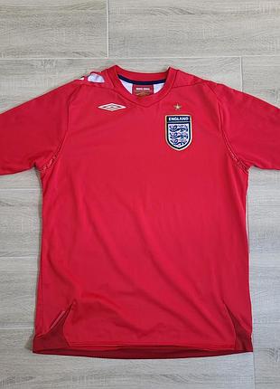 Детская футбольная футболка umbro england 2006 2008
