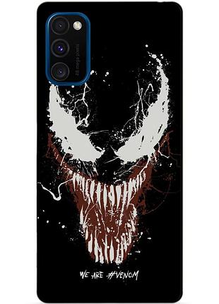 Силиконовый бампер чехол для samsung m30s 2019 galaxy m307f с рисунком я веном