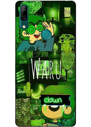 Силіконовий бампер чохол для huawei p smart z вару 13 карт