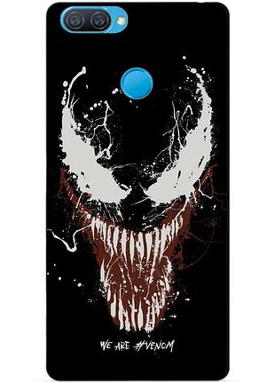Силиконовый бампер чехол для oppo a12 a5s с рисунком веном