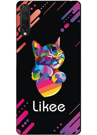 Силиконовый бампер чехол для xiaomi mi 9 с рисунком likee