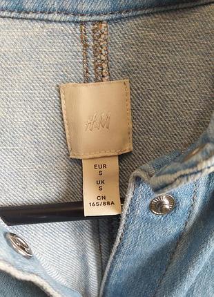Платье джинс h&amp;m 2