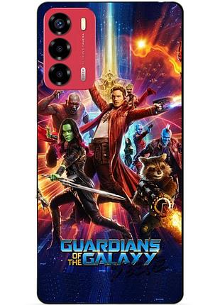 Силіконовий бампер чохол для zte blade v40 vita з картинкою стражі галактики