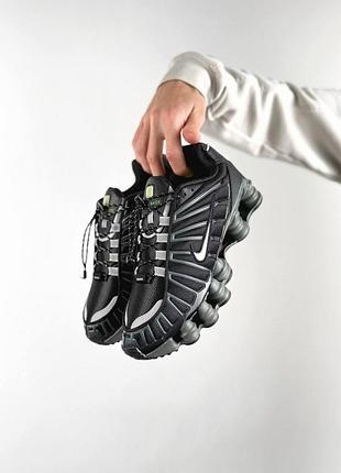 Nike shox tl black grey 2