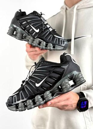 Nike shox tl black grey 4