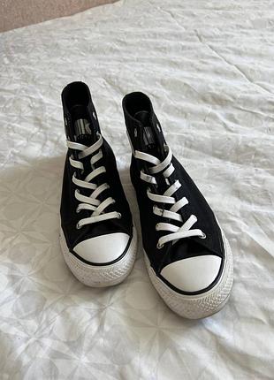 Кеди converse chuck taylor all star (black) 38,5 розмір