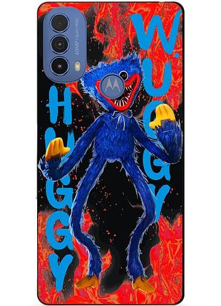 Силіконовий чохол бампер для motorola moto e20 з малюнком huggy wuggy хаггі вагі