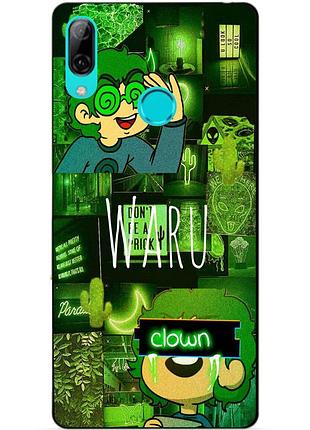 Силиконовый бампер чехол для huawei p smart 2019 вару 13 карт