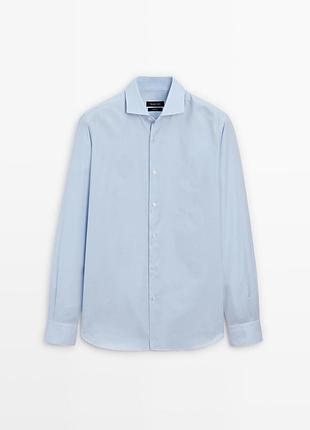 Котонова чоловіча сорочка massimo dutti