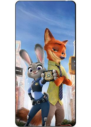 Силиконовый чехол бампер для motorola moto g72 с рисунком джуди зверополис zootopia