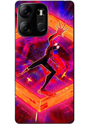 Силіконовий бампер чохол для tecno spark go 2023 з картинкою людина павук spider man