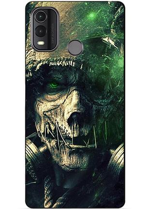 Силиконовый чехол бампер для nokia g11 plus с рисунком сталкер пугало джо́натан крейн бэтмен