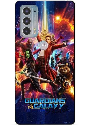 Силиконовый чехол бампер для motorola edge 20 с картинкой стражи галактики guardians of the galaxy