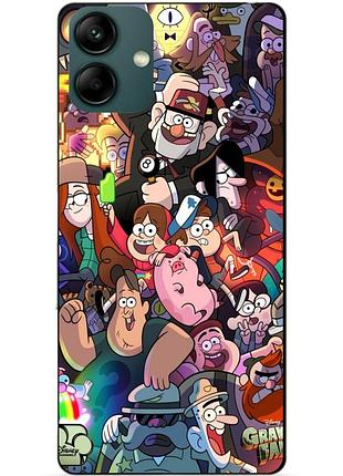 Силіконовий бампер чохол для samsung a04 з малюнком гравіті фолз gravity falls
