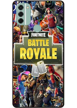 Силіконовий чохол бампер для nokia c31 гра fortnite фортнайт