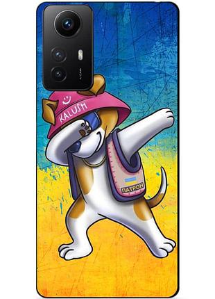 Силіконовий бампер чохол для xiaomi redmi note 12s з малюнком пес патрон калуш