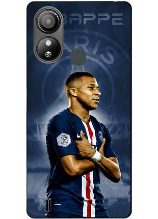 Силіконовий бампер чохол для zte blade l220 з малюнком мбаппе псж mbappe