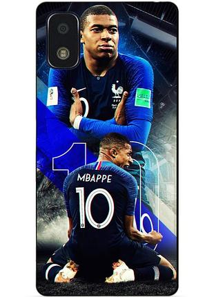 Силіконовий бампер чохол для zte blade l210 з малюнком mbappe франція мбаппе
