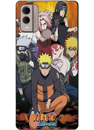 Силіконовий чохол бампер для nokia c22 з малюнком naruto наруто аніме