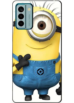 Силіконовий чохол бампер для nokia g22 з малюнком міньйон кевін minion