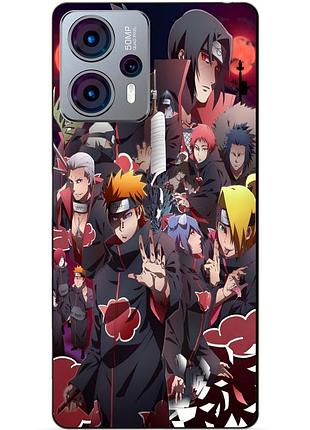 Силіконовий чохол бампер для motorola moto g13 з малюнком наруто naruto аніме