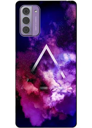 Силіконовий чохол бампер для nokia g42 з малюнком космос галактика