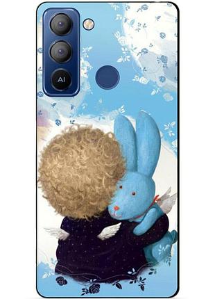 Силіконовий чохол бампер для tecno pop 5 lte з малюнком улюблений зайчик гапчинська