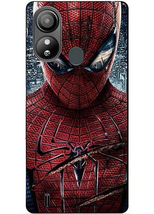 Силіконовий чохол бампер для zte blade l220 людина-павук spider man