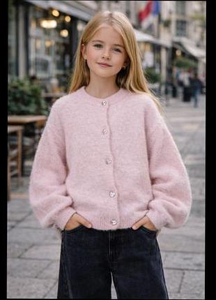 Шикарний пухнастий кардиган h&m