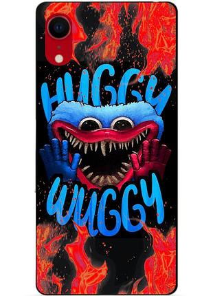 Силиконовый чехол бампер для iphone xr с рисунком хагги вагги huggy wuggy