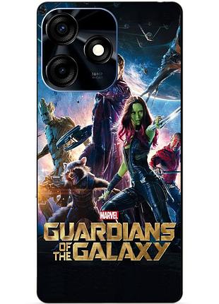Силиконовый чехол бампер для tecno spark 10c стражи галактики guardians of the galaxy