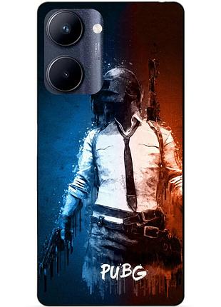 Силіконовий чохол бампер для realme c33 з малюнком pubg пабг