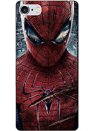 Силиконовый чехол бампер для iphone 6 человек паук spider man