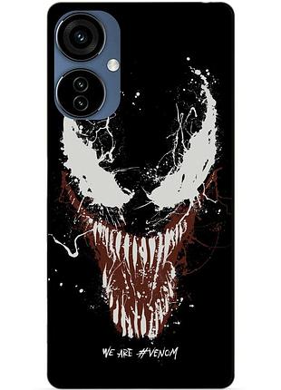 Силіконовий чохол бампер для tecno camon 19 neo з малюнком веном venom