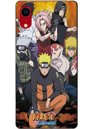 Силиконовый чехол бампер для iphone xr с рисунком naruto наруто аниме