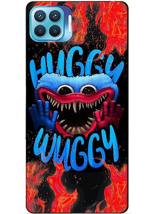 Силіконовий чохол бампер для oppo reno 4 lite з малюнком хаггі вагі huggy wuggy