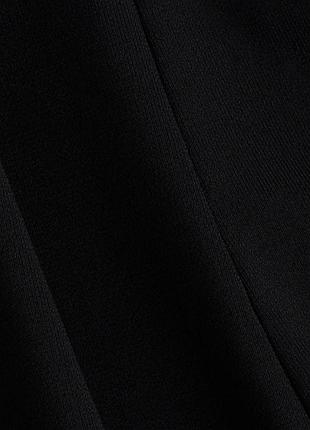 Топ з баскою чорного кольору h&m 6